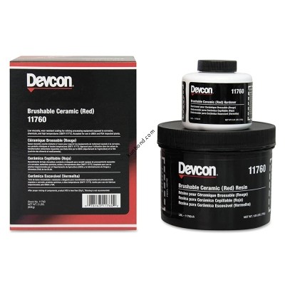 DEVCON BRUSHABLE CERAMIC RED可刷涂陶瓷耐磨防護劑（紅，DEVCON 11760)
